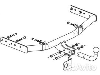 Фаркоп на LADA Granta /Kalina /Datsun on-DO 1218А