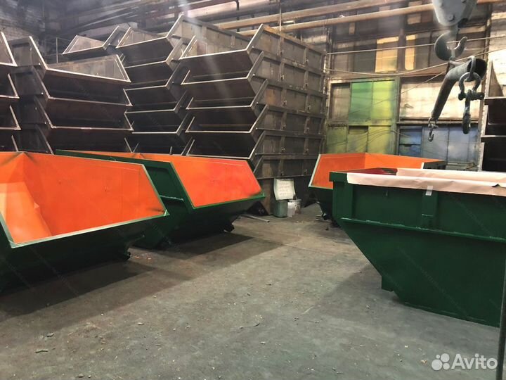 Мусорный бункер 8м3 Арт а709