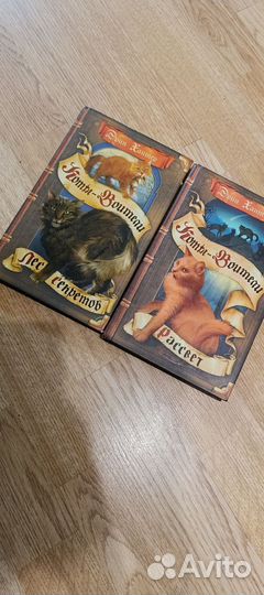 Книги коты-воители
