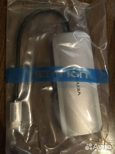 Док-станция 7 в 1 Vention (tojhb) USB-C