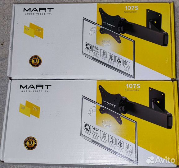 Кронштейны для телевизоров от 10 до 70 дюймов