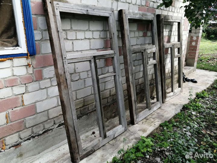 Деревянные оконные рамы