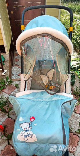 Санки коляска ника