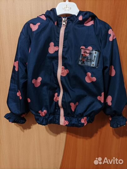 Ветровка для девочки 86 92