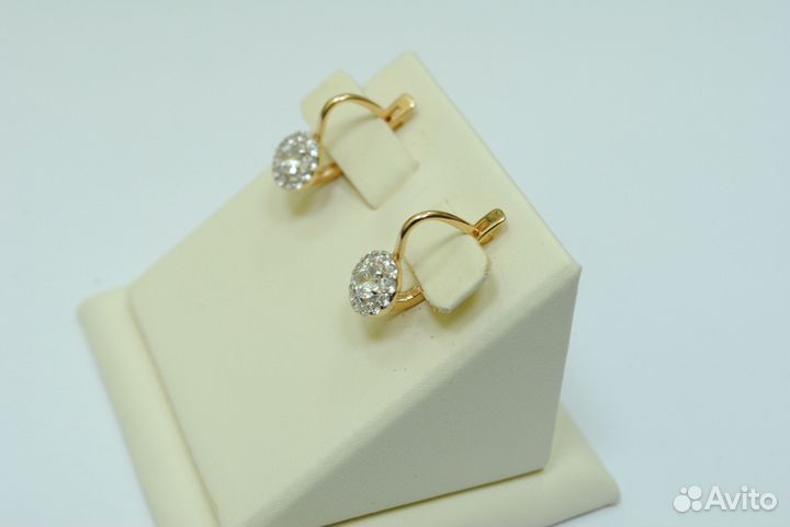 Золотые серьги