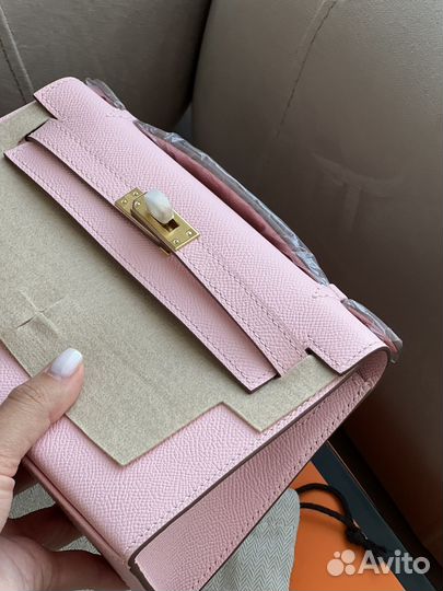 Hermes Kelly 20 сумка натуральная кожа