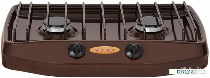 Газовая плита gefest 700-02, коричневый