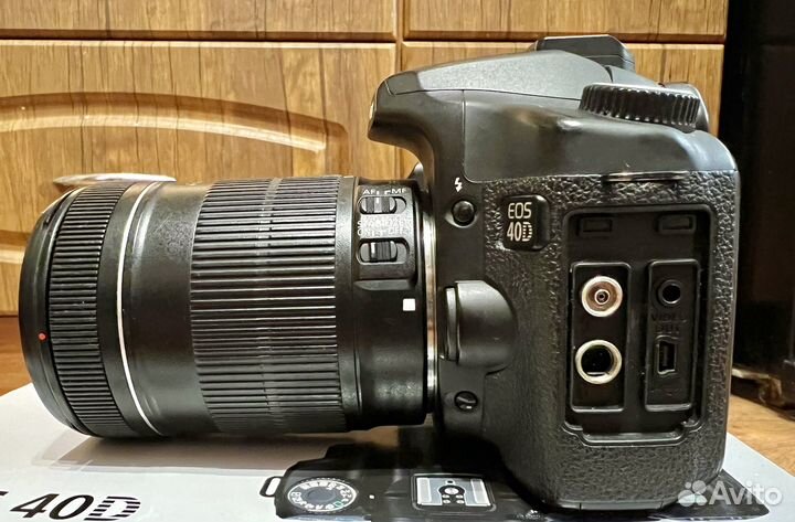 Зеркальный фотоаппарат canon eos 40d