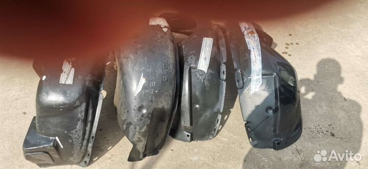 Подкрылки chevrolet aveo
