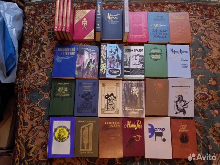 Книги времён СССР русских и зарубежных авторов