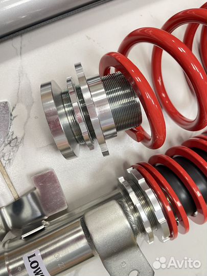 Ford Focus 2 Mazda 3 винтовая подвеска lowstuff EV