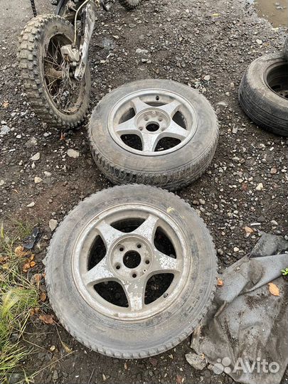 Пара литых дисков r15 5-114.3