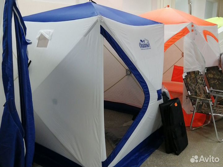 Палатка куб 1,8*1,8*1,9 3слойная