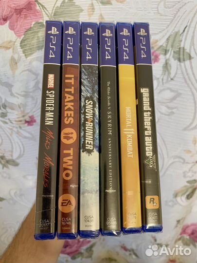 Стопка Игр для Пс4