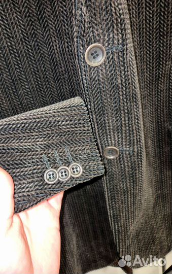 Пиджак мужской 54 56 вельвет