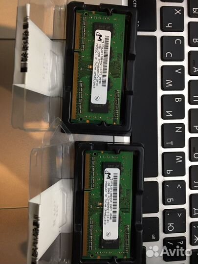 Оперативная память ddr3 1gb 2шт