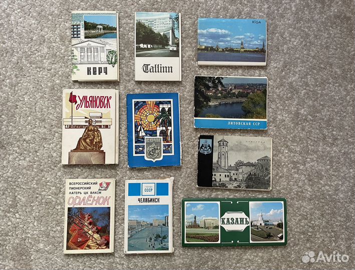 Наборы открыток СССР