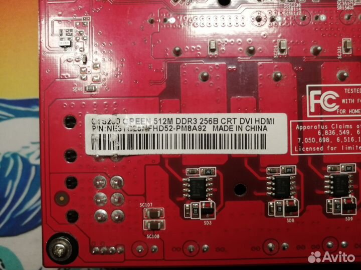 Видеокарта Palit GTS250 512MB