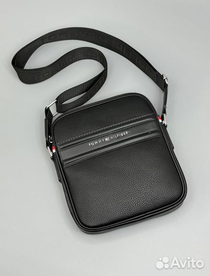 Новая мужская сумка Tommy Hilfiger чёрная