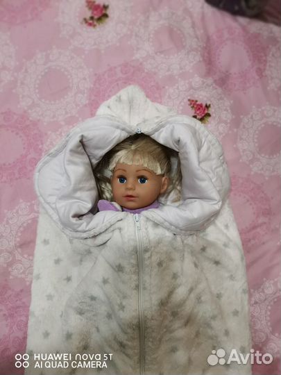 Конверт одеяло на выписку