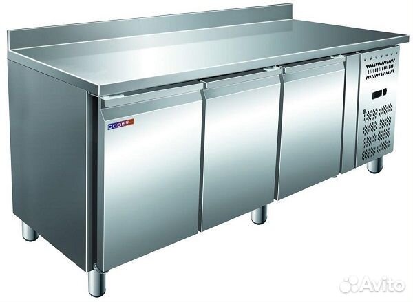 Стол с охлаждаемым шкафом cooleq GN3200TN бортик