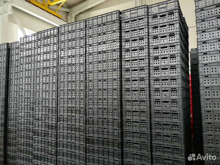 Ящики 600х400х150 (дно сплошное) полипропилен