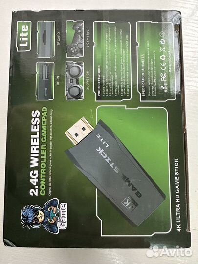 Игровая приставка Game stick 4k lite 64gb