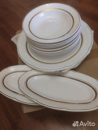 Столовый сервиз фарфор СССР
