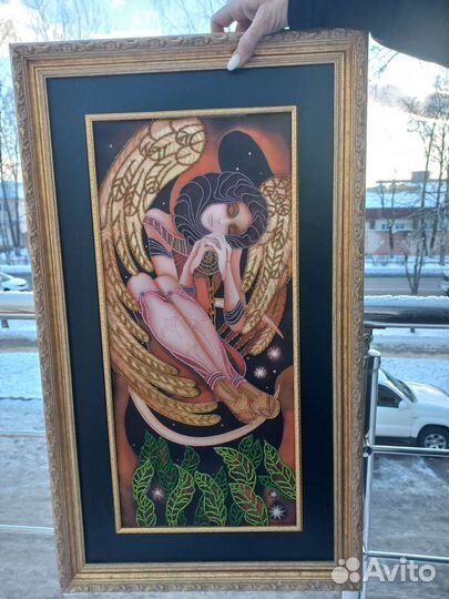 Картина ночной ангел