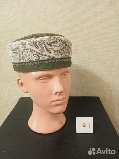 Африканская шапочка куфи, тюбетейка