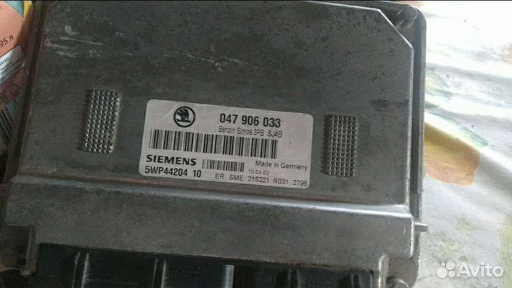 Эбу мозги на шкода октавия