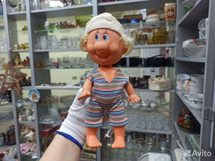 Советская Игрушка Кукла Мальчик Сделано В СССР