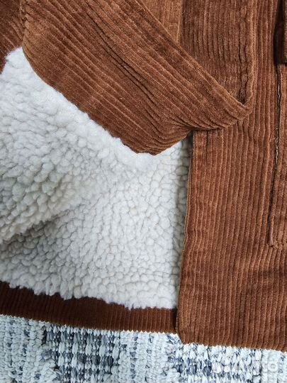 Парка на мальчика замшевая