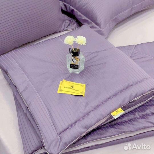 Постельное белье страйп сатин