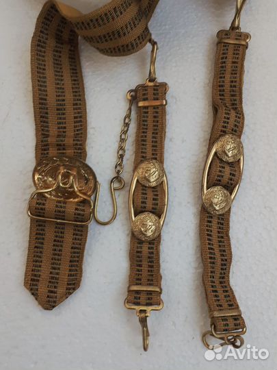 Пояс парадный капитана 1 ранга вмф СССР новый