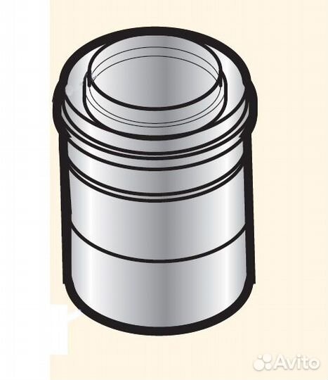 Переходник DN 65 - 2
