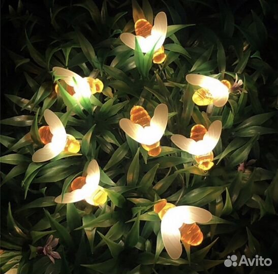 Новогодняя гирлянда Пчелки