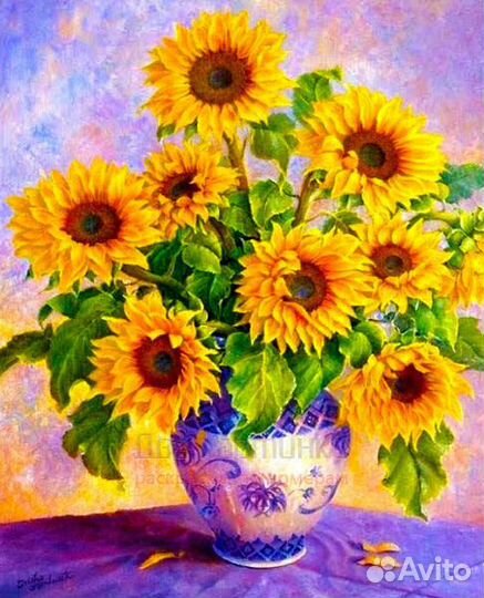 Картина по номерам 40x50 Натюрморт с молодыми