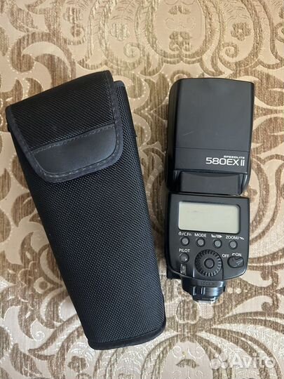 Вспышка камеры canon speedlite 580 ex II