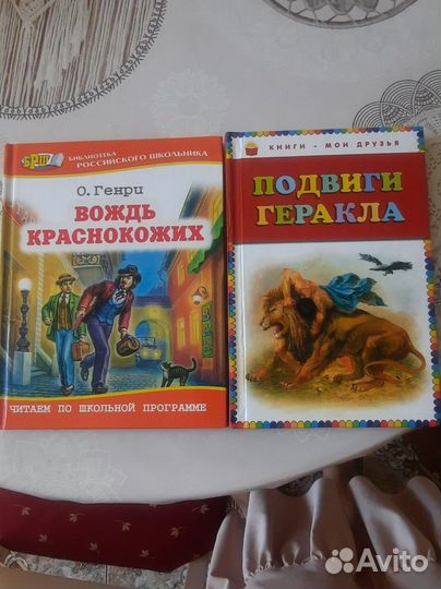 Книги для внеклассного чтения