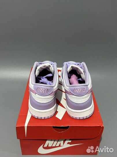 Кроссовки Nike Dunk Low Gs Lilac Bloom оригинал