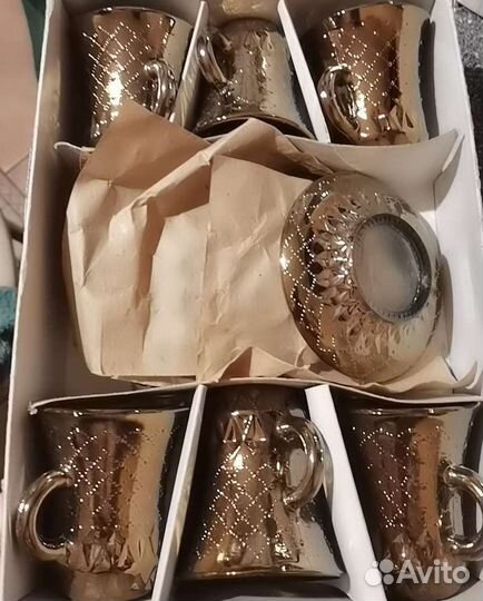 Кофейный сервиз стекло