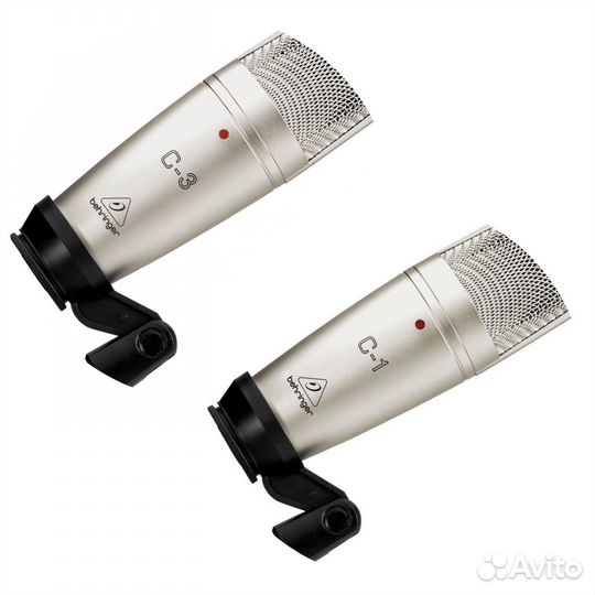 Микрофон студийный Behringer C-1 и C-3