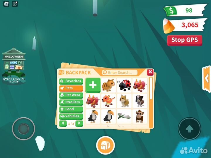 Питомцы в adopt me