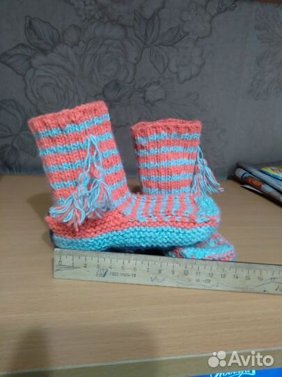 Носки вязаные