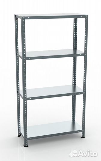 Стеллаж металлический оцинкованный