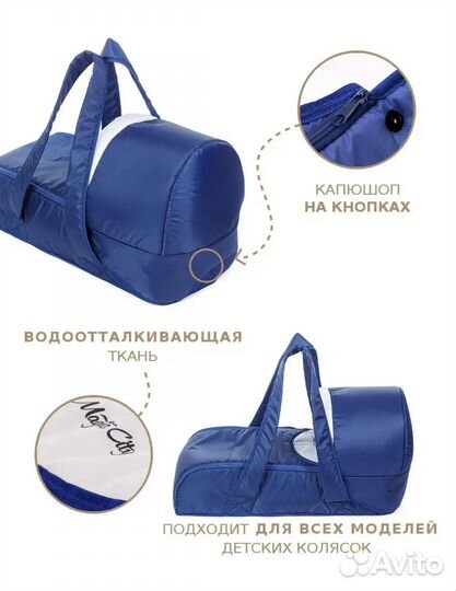 Люлька переноска для новорожденных