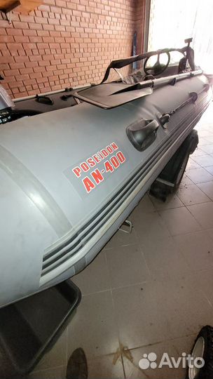 Резиновая лодка с мотором