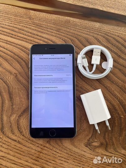 Телефон iPhone 6 Plus 128gb space gray