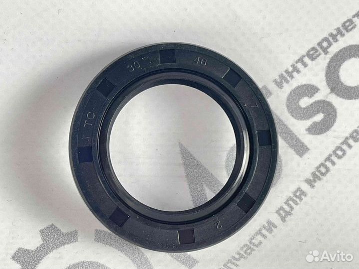 Сальник коленвала 173F, 177F 30*46*8 мм (крышки ка